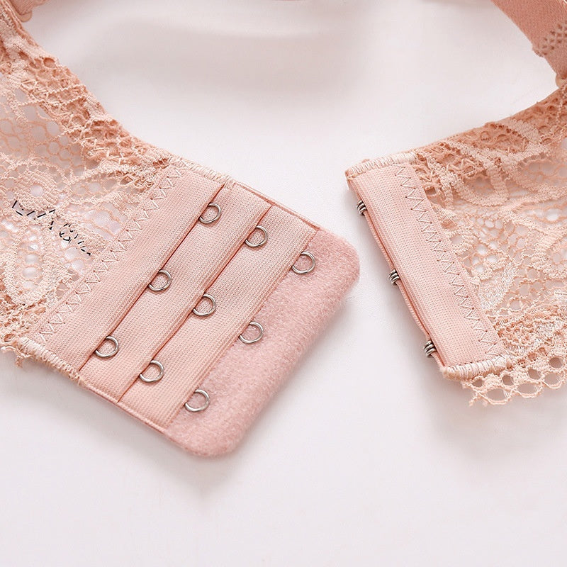 Half Cup Lace Bra Steel Ring Push Up Prevent Accessory Breast Plus Size Underwear