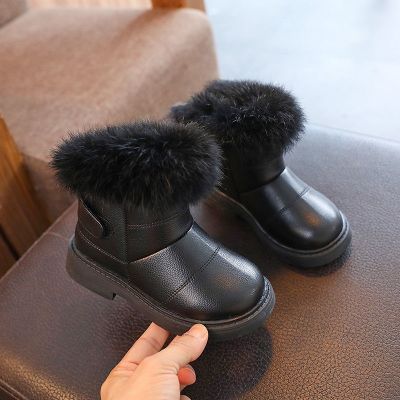 Children's Snow Boots Autumn And Winter Warm Chelsea Boots