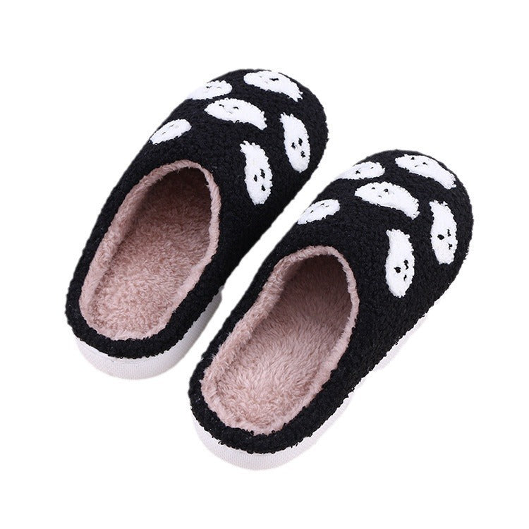 Cotton Slippers Cute Ghost Cartoon Home Cotton Shoes